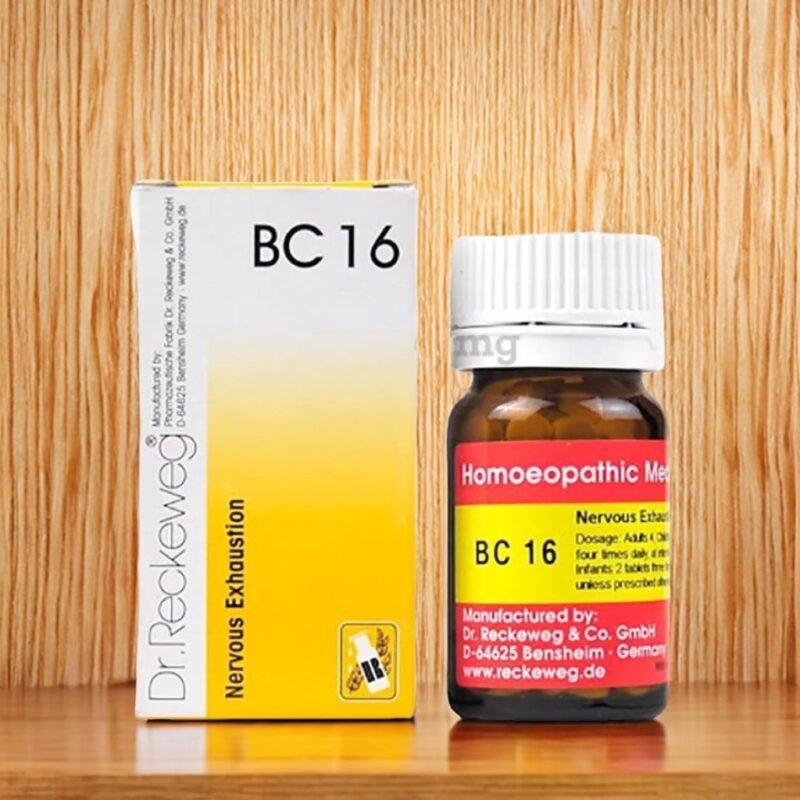 Dr Reckeweg Homeopathy BC 16