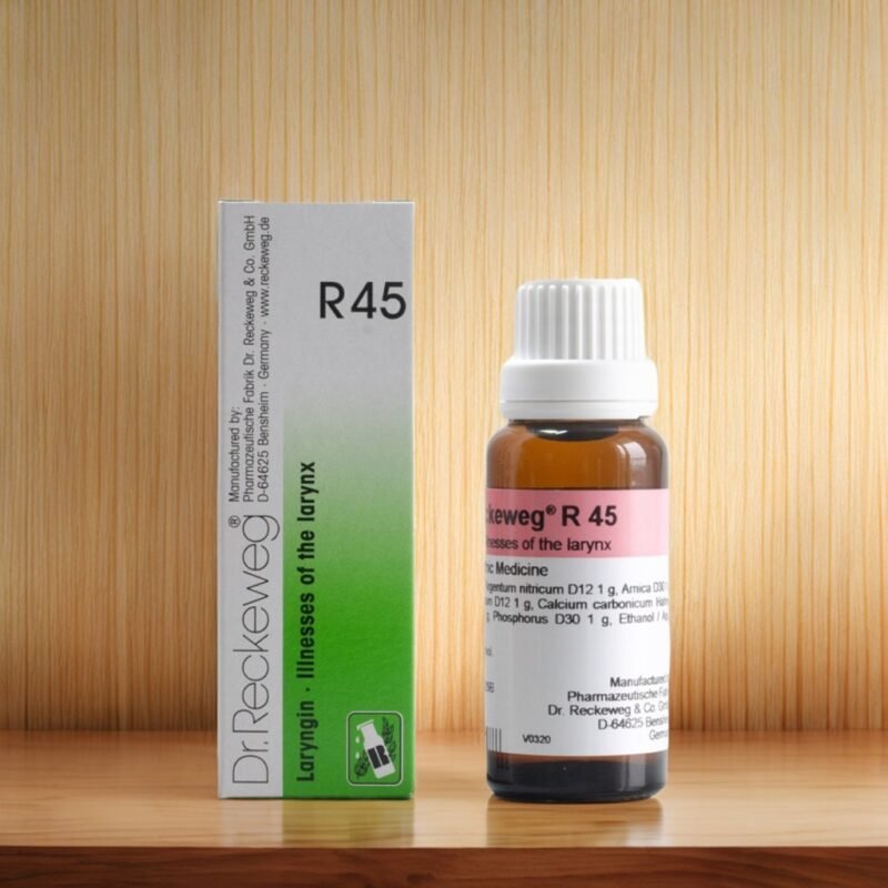 dr reckeweg r45 homeopathy