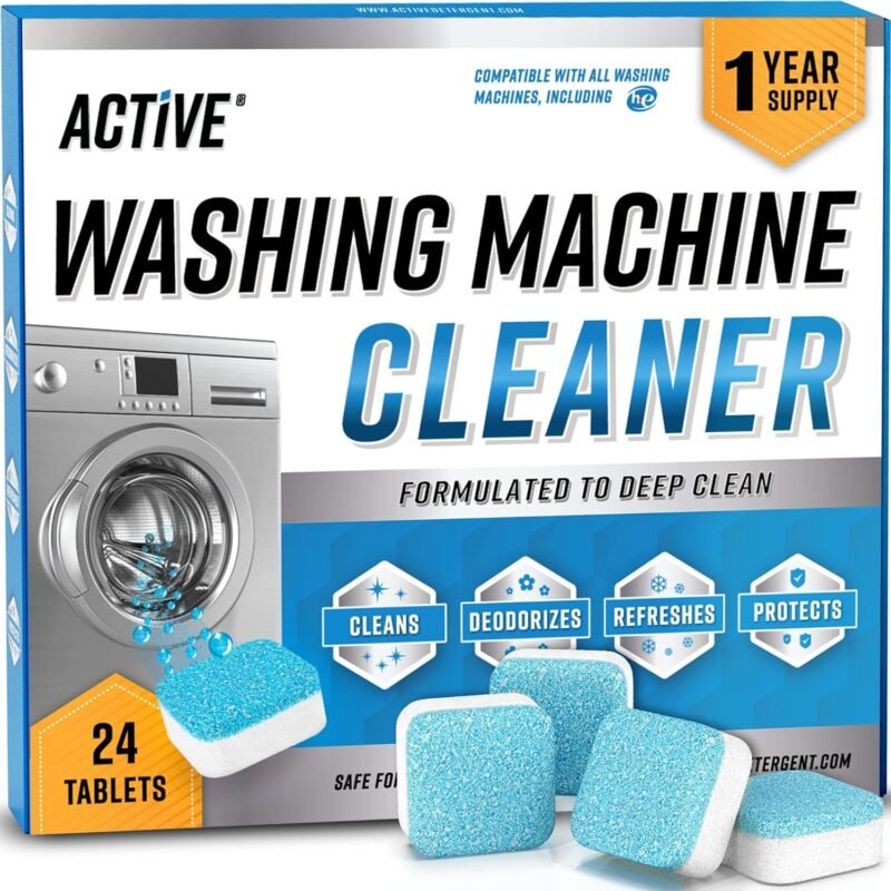 active washing machine cleaner